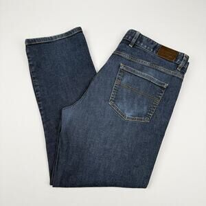 Ermenegildo Zegna Dark Wash Indigo Jeans Luxury Denim Men's Size 40